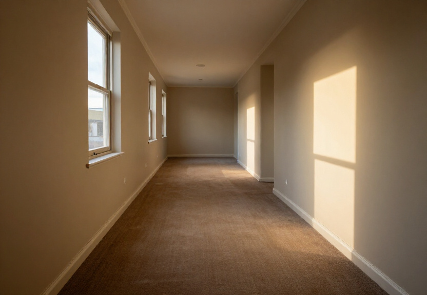 Restored living room in Pendle Hill with dry floors and clean walls